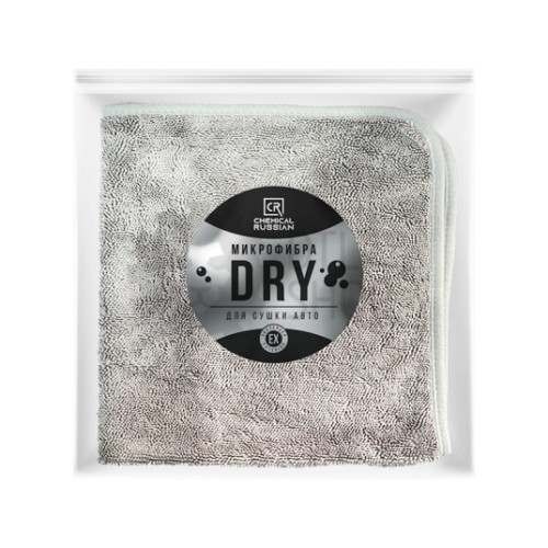 Dry - супервпитывающая микрофибра для сушки автомобиля, 50x60 см, 700 гр/м, серая, Dry - супервпитывающая микрофибра для сушки автомобиля, 50x60 см, 700 гр/м, серая,