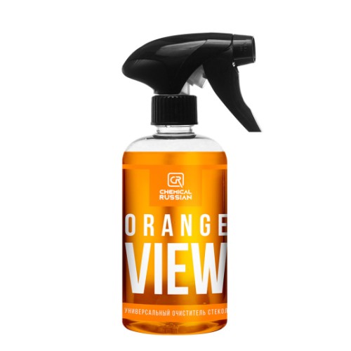 Orange View - универсальный очиститель стекол, 500 мл Orange View - универсальный очиститель стекол, 500 мл