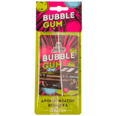 Ароматизатор подвесной LERATON BUBBLE GUM (25 шт)