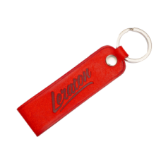 Брелок из натуральной кожи LERATON PAPAVERO (красный) Брелок из натуральной кожи LERATON PAPAVERO (красный)