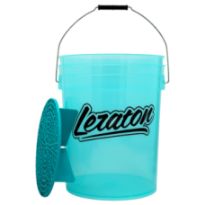 ПРОЗРАЧНОЕ ВЕДРО ДЛЯ МОЙКИ АВТОМОБИЛЕЙ С СЕПАРАТОРОМ (БИРЮЗОВОЕ) 20Л LERATON BUCKET BW4