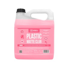 Plastic Matte CLUB - полироль для очистки и защиты пластиковых элементов интерьера, 4 л