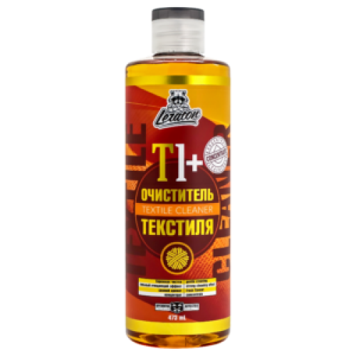 Усиленный очиститель текстиля LERATON T1+ STRONG (готовый состав) 473мл Усиленный очиститель текстиля LERATON T1+ STRONG (готовый состав) 473мл