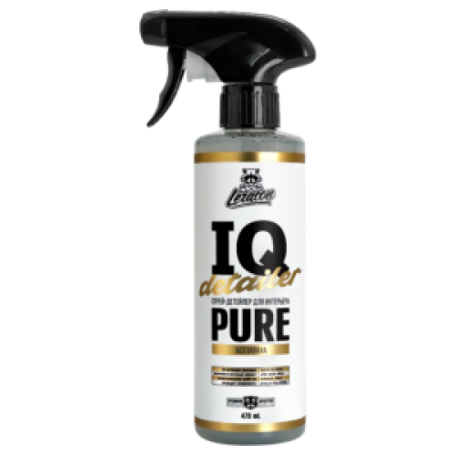 Детейлер-спрей для интерьера (без цвета и запаха) LERATON IQ Detailer PURE 473мл Детейлер-спрей для интерьера (без цвета и запаха) LERATON IQ Detailer PURE 473мл